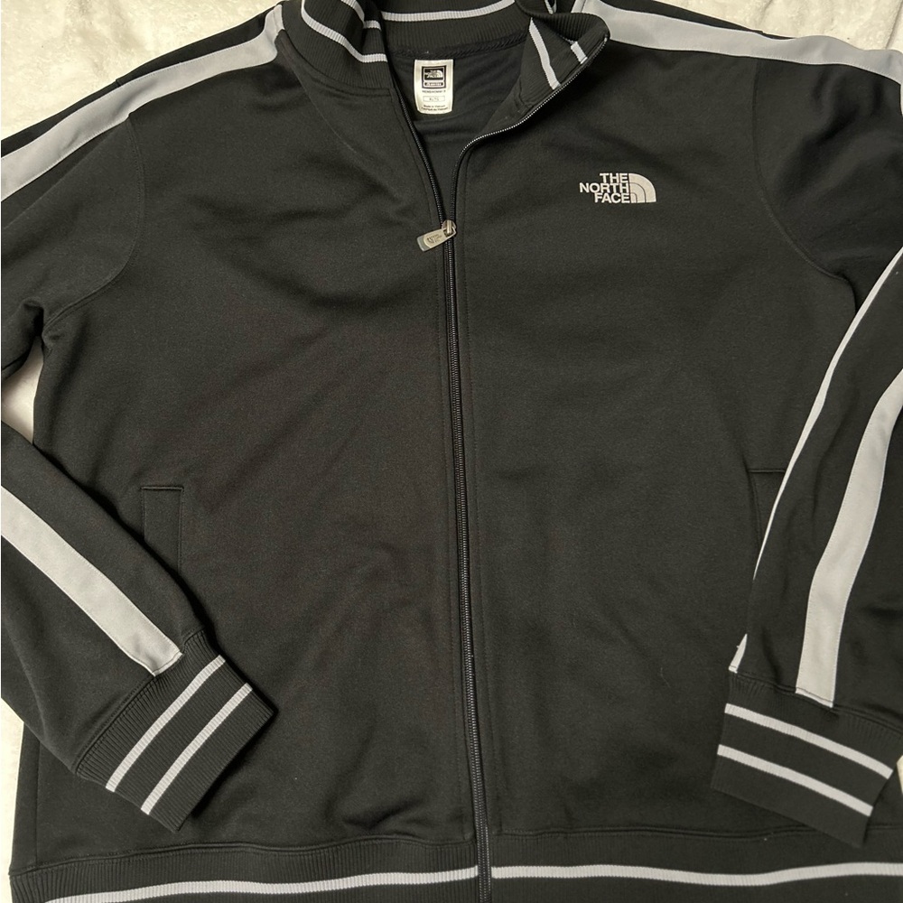 The North Face Black and Gray Lightweight Jacket